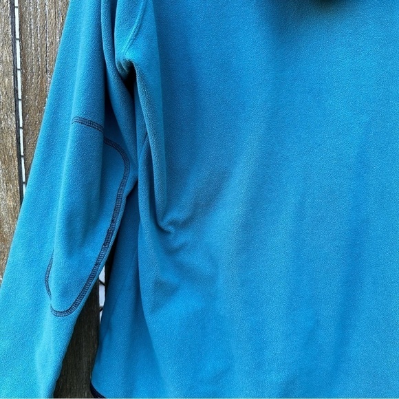 The North Face Teal Hooded Zip Fleece Jacket TKA 100 Sz XL - Picture 11 of 13